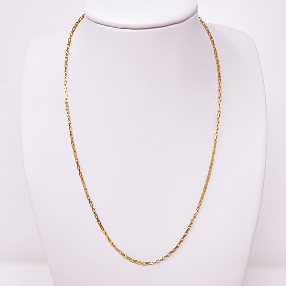 Stainless Steel 18” Gold Necklace - Picture 4 of 10